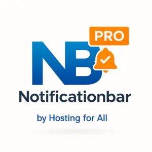 Hostingforall Notification Bar PRO